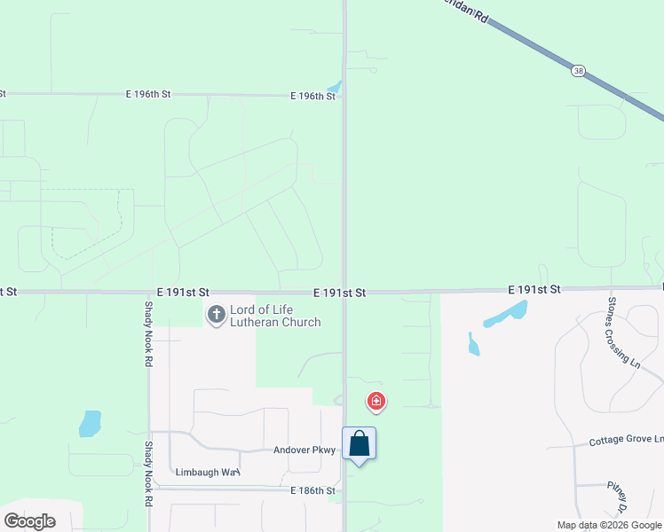map of restaurants, bars, coffee shops, grocery stores, and more near 19171 Moontown Road in Noblesville