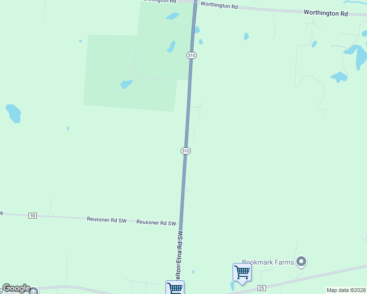 map of restaurants, bars, coffee shops, grocery stores, and more near 1456 Hazelton-Etna Rd SW in Pataskala