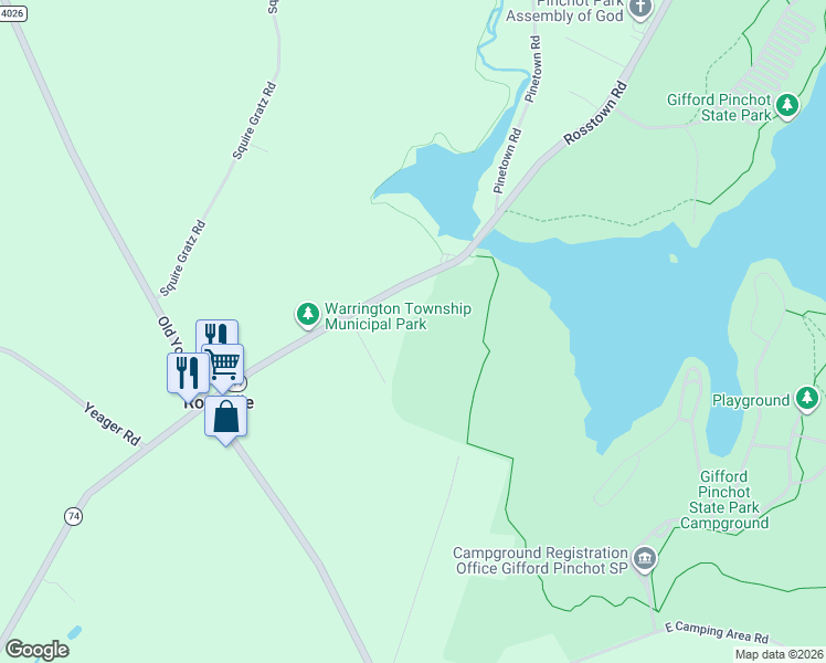 map of restaurants, bars, coffee shops, grocery stores, and more near 3200 Rosstown Road in Wellsville