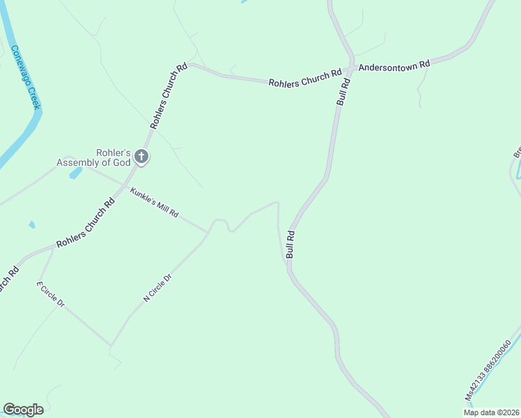 map of restaurants, bars, coffee shops, grocery stores, and more near 325 Kunkle's Mill Road in Dover