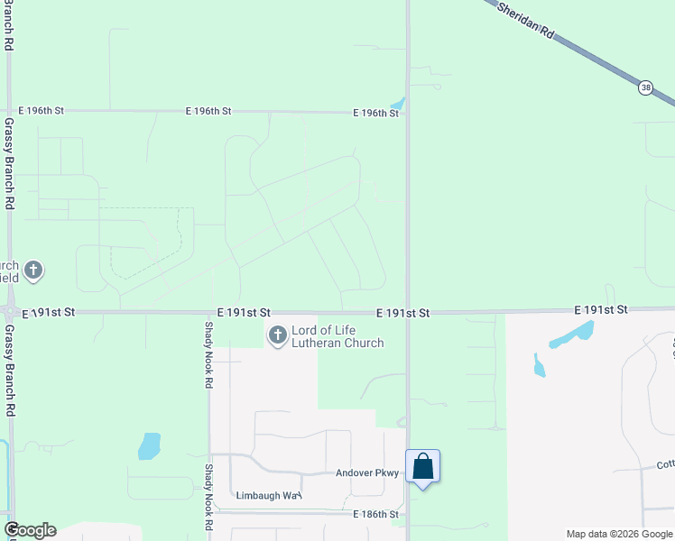 map of restaurants, bars, coffee shops, grocery stores, and more near 19184 Scofield Farms Boulevard in Westfield