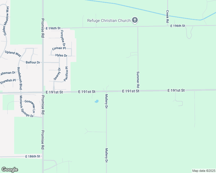 map of restaurants, bars, coffee shops, grocery stores, and more near 11500 East 191st Street in Noblesville
