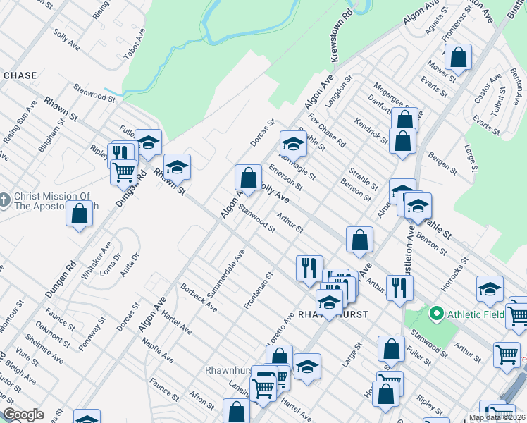 map of restaurants, bars, coffee shops, grocery stores, and more near 8113 Summerdale Avenue in Philadelphia