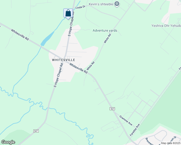 map of restaurants, bars, coffee shops, grocery stores, and more near 372 Whitesville Road in Jackson Township