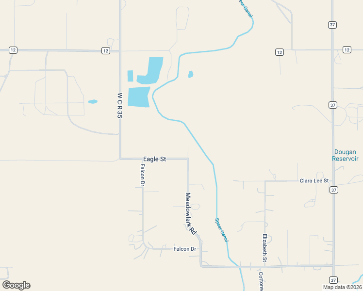 map of restaurants, bars, coffee shops, grocery stores, and more near 4511 Meadowlark Road in Fort Lupton