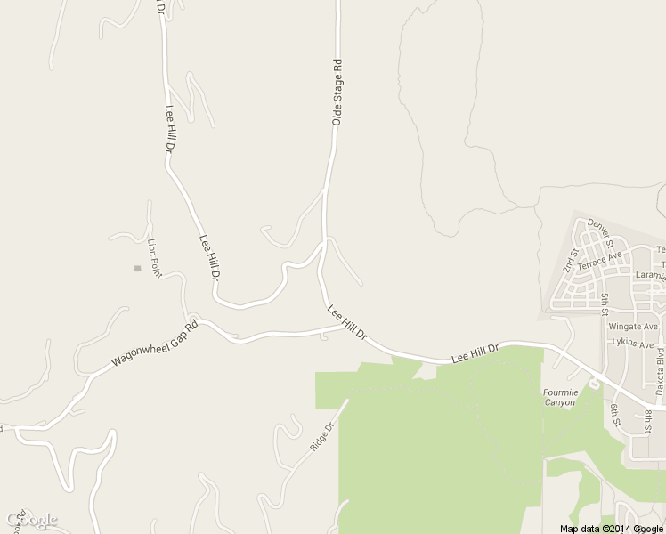 map of restaurants, bars, coffee shops, grocery stores, and more near 1224 Lee Hill Drive in Boulder