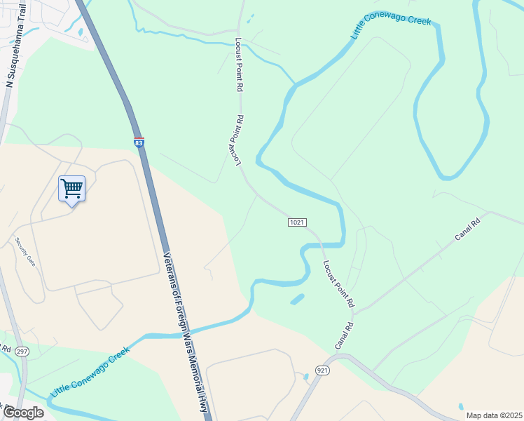 map of restaurants, bars, coffee shops, grocery stores, and more near 825 Locust Point Road in Manchester