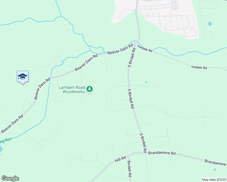map of restaurants, bars, coffee shops, grocery stores, and more near 24 Wildflower Lane in Honey Brook