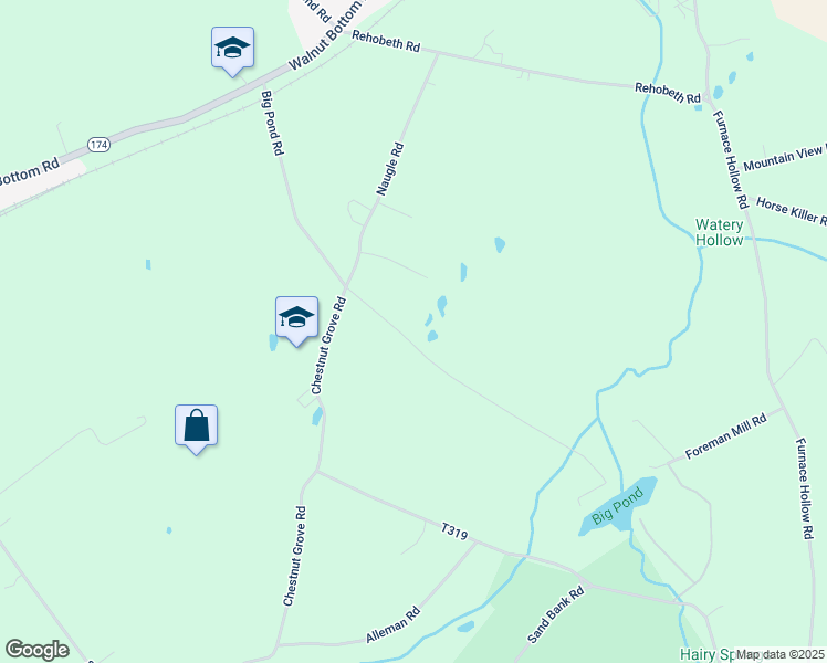 map of restaurants, bars, coffee shops, grocery stores, and more near 112 Big Pond Road in Shippensburg