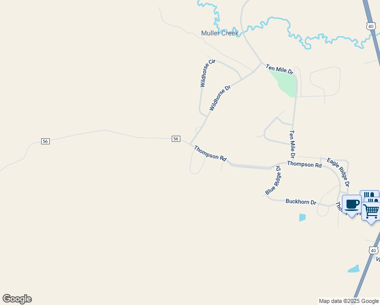 map of restaurants, bars, coffee shops, grocery stores, and more near Co Road 565 in Granby