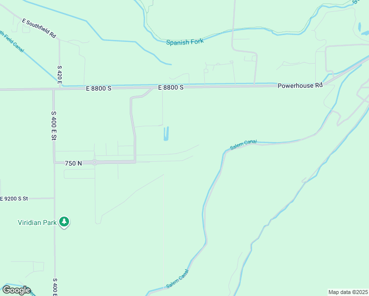 map of restaurants, bars, coffee shops, grocery stores, and more near 843 North Chillingham Drive in Spanish Fork