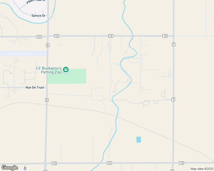 map of restaurants, bars, coffee shops, grocery stores, and more near 4630 County Road 5 in Erie