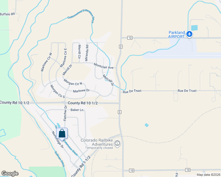 map of restaurants, bars, coffee shops, grocery stores, and more near 1536 Marlowe Drive in Erie