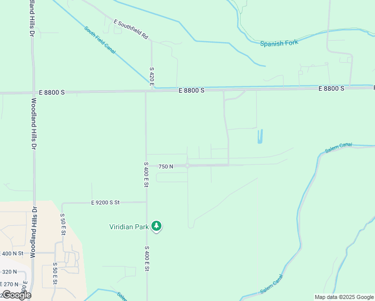 map of restaurants, bars, coffee shops, grocery stores, and more near 902 North 1600 East in Salem