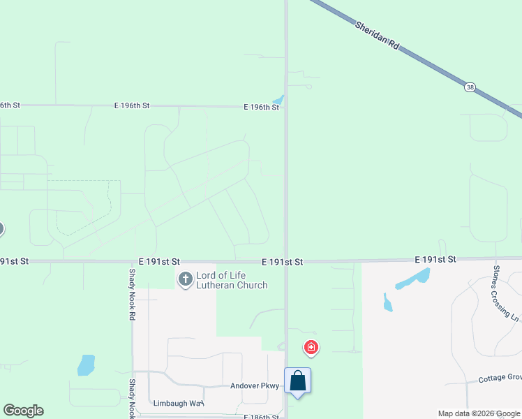 map of restaurants, bars, coffee shops, grocery stores, and more near 19164 Horsewood Road in Westfield