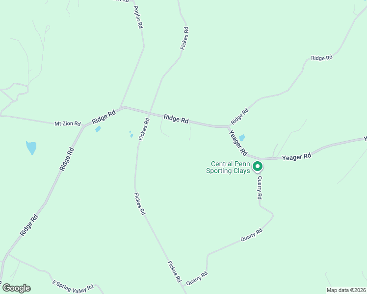 map of restaurants, bars, coffee shops, grocery stores, and more near 580 Ridge Road in Dillsburg