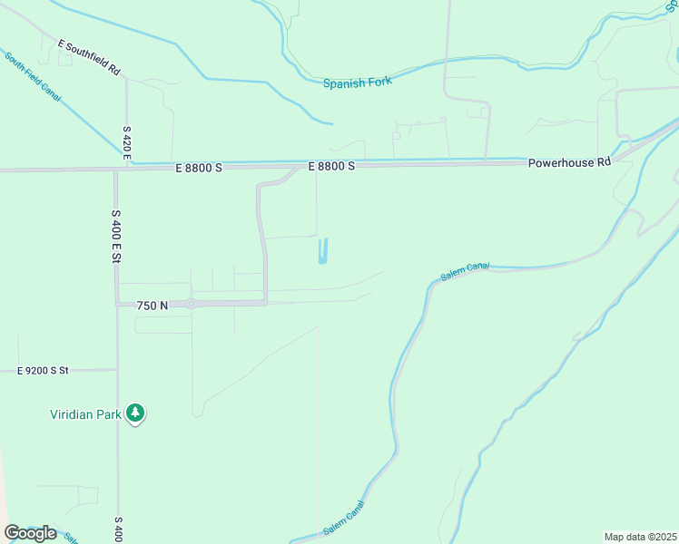 map of restaurants, bars, coffee shops, grocery stores, and more near 828 North Chianina Drive in Spanish Fork