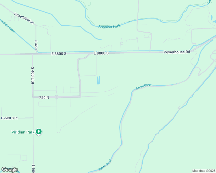 map of restaurants, bars, coffee shops, grocery stores, and more near 863 North Chillingham Drive in Spanish Fork