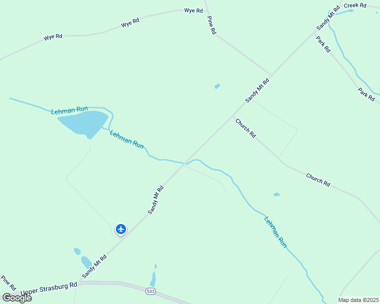map of restaurants, bars, coffee shops, grocery stores, and more near 10903 Sandy Mount Road in Orrstown