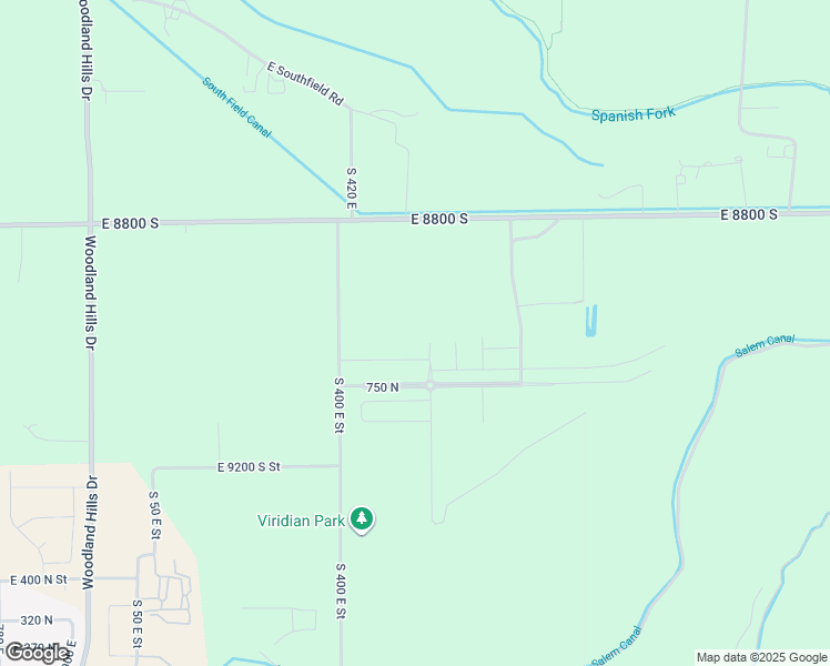map of restaurants, bars, coffee shops, grocery stores, and more near 1566 East 920 North in Salem