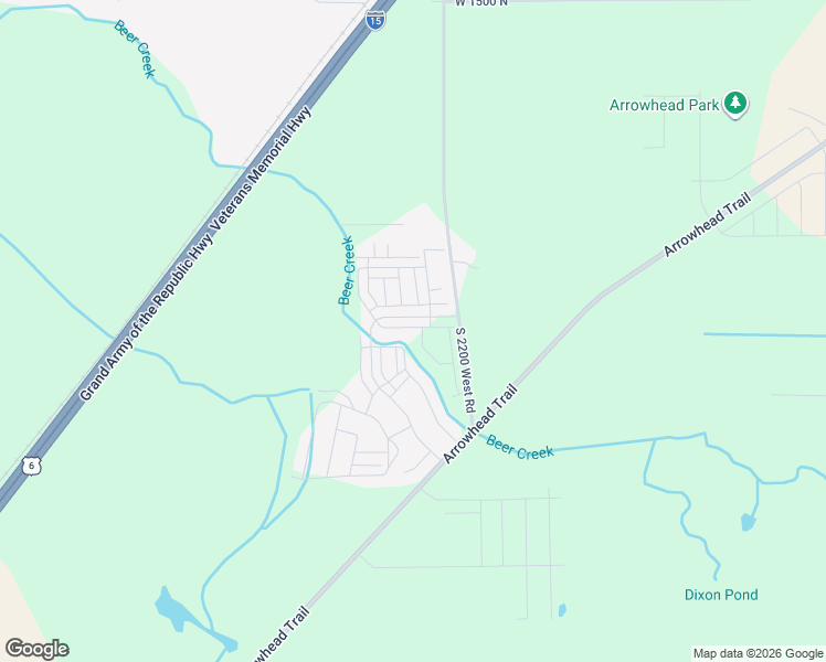 map of restaurants, bars, coffee shops, grocery stores, and more near 1296 1670 North in Benjamin