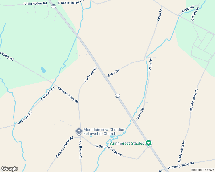 map of restaurants, bars, coffee shops, grocery stores, and more near 9476 Carlisle Road in Dillsburg