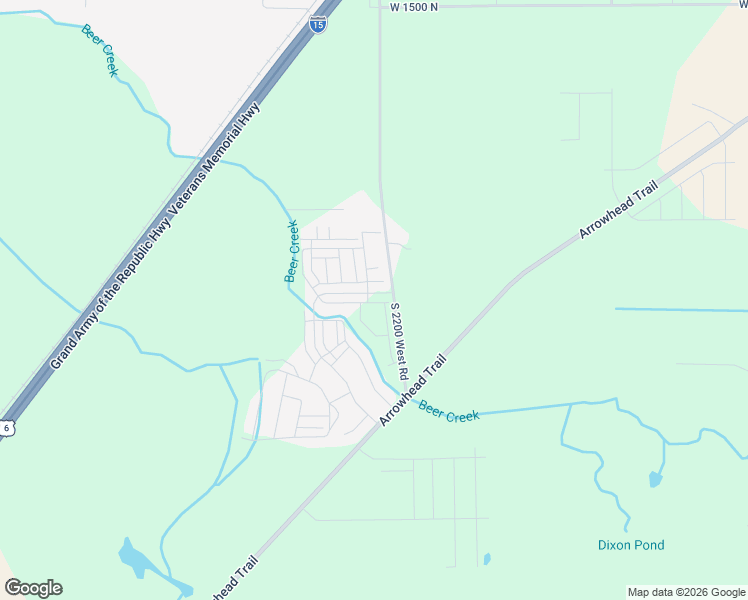 map of restaurants, bars, coffee shops, grocery stores, and more near 1337 1670 North in Payson