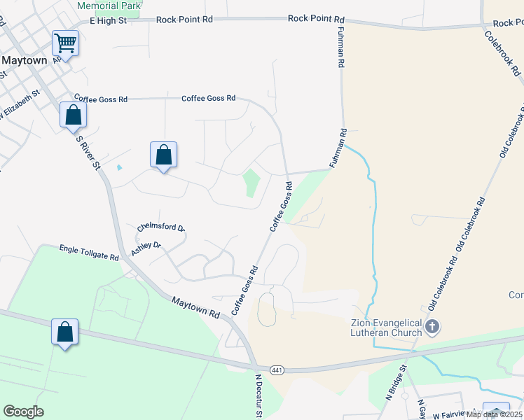 map of restaurants, bars, coffee shops, grocery stores, and more near 140 Village Square Drive in Marietta