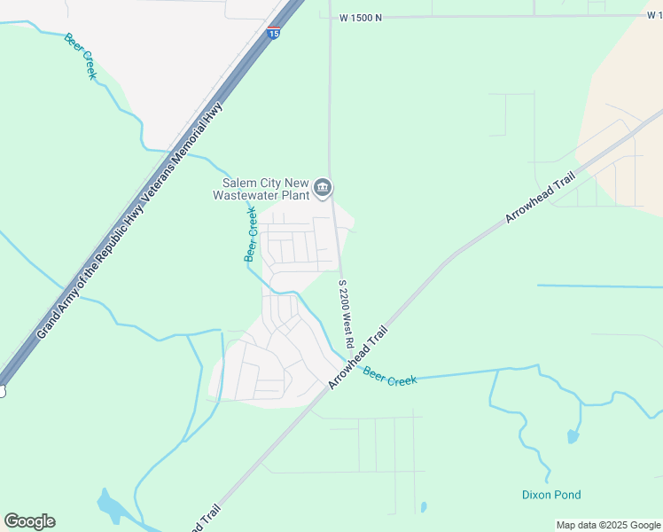 map of restaurants, bars, coffee shops, grocery stores, and more near 1646 North 1330 East in Payson