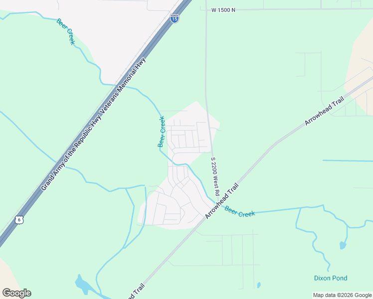 map of restaurants, bars, coffee shops, grocery stores, and more near 1282 1700 North in Payson