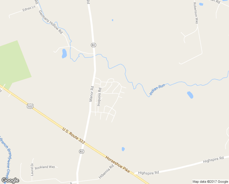 map of restaurants, bars, coffee shops, grocery stores, and more near 39 Seneca Lane in Honey Brook