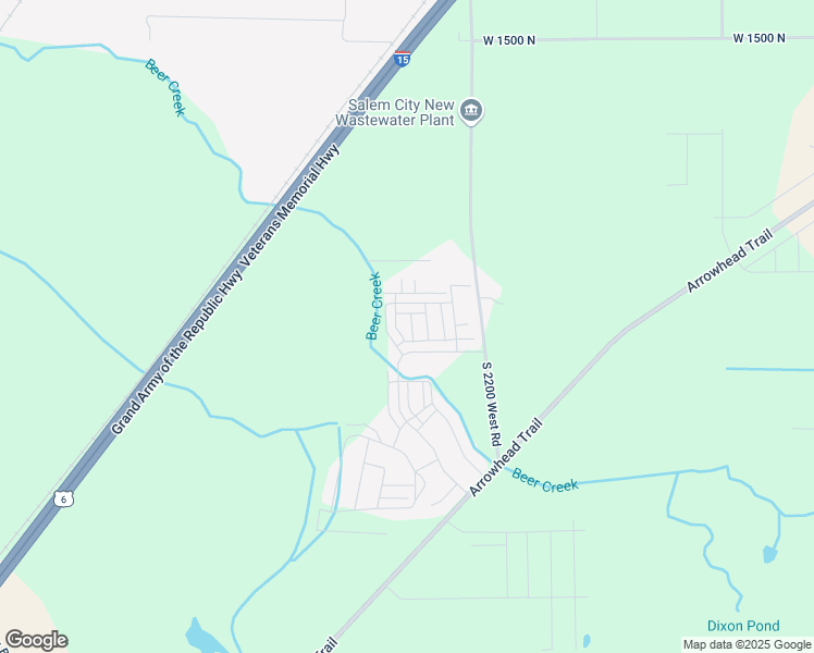 map of restaurants, bars, coffee shops, grocery stores, and more near 1724 North 1260 East in Payson