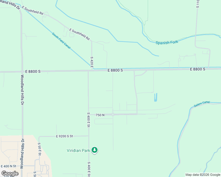map of restaurants, bars, coffee shops, grocery stores, and more near 1583 East 960 North in Salem
