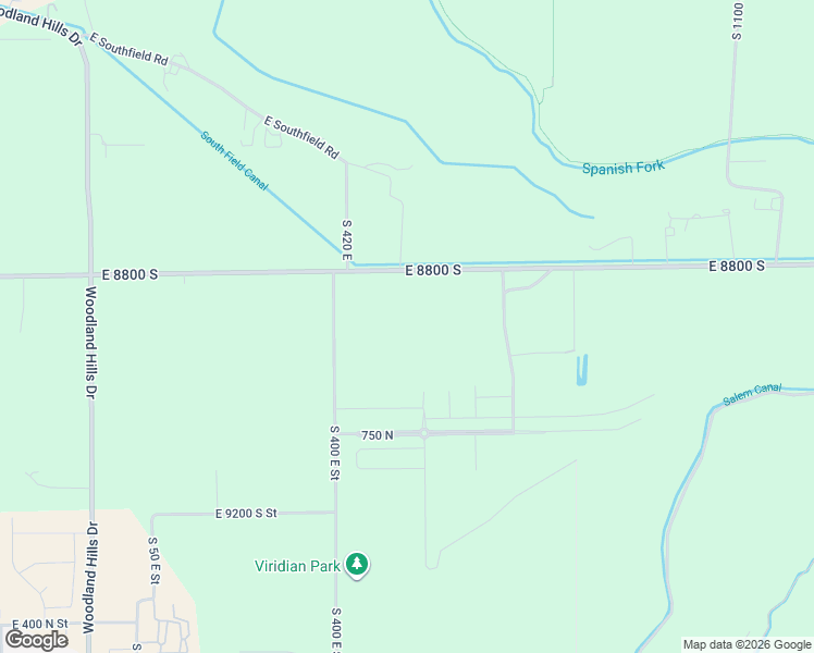 map of restaurants, bars, coffee shops, grocery stores, and more near 1558 East 1010 North in Salem
