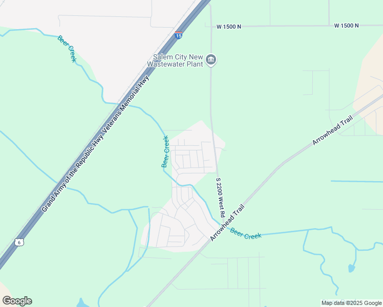 map of restaurants, bars, coffee shops, grocery stores, and more near 8757 South 2200 West in Payson