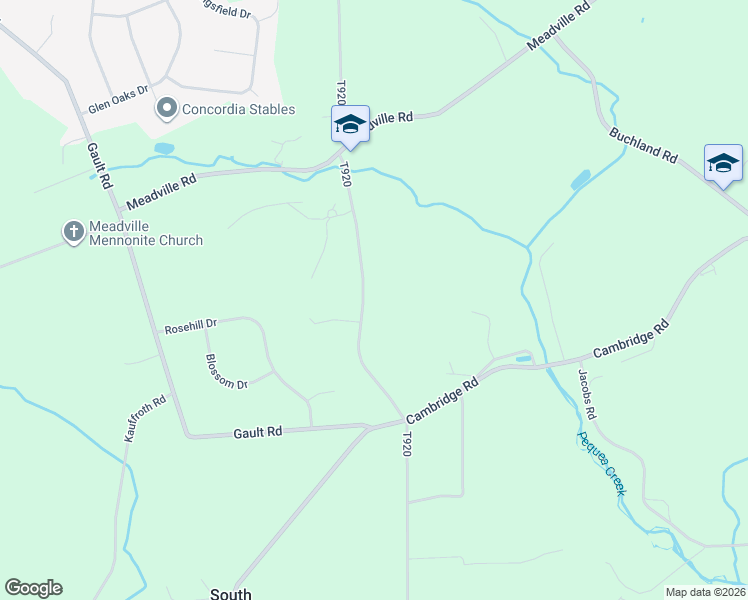 map of restaurants, bars, coffee shops, grocery stores, and more near 549 Red Hill Road in Narvon