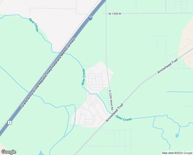 map of restaurants, bars, coffee shops, grocery stores, and more near 1753 North 1280 East in Payson