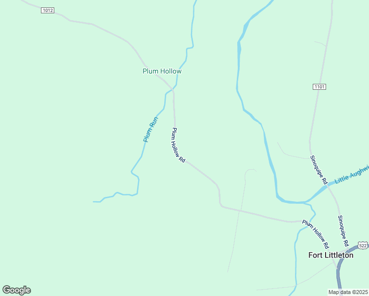 map of restaurants, bars, coffee shops, grocery stores, and more near 2141 Plum Hollow Road in Fort Littleton