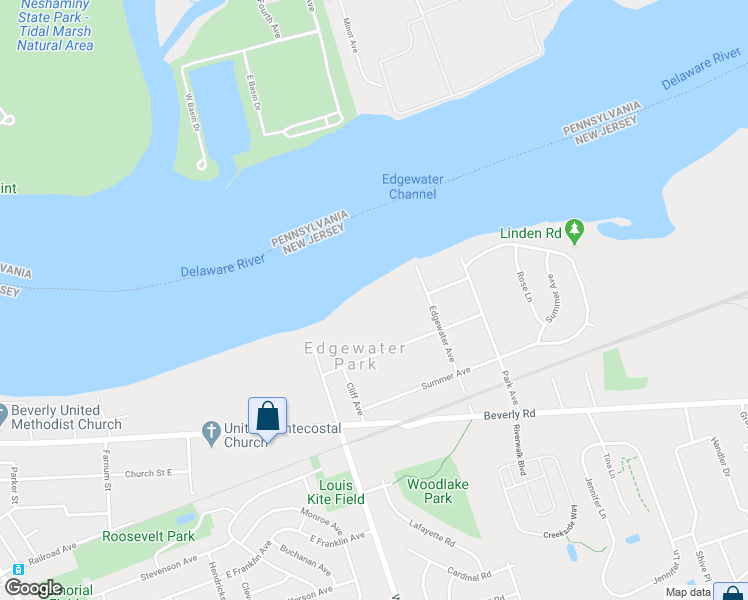 map of restaurants, bars, coffee shops, grocery stores, and more near 431 Cottage Avenue in Beverly