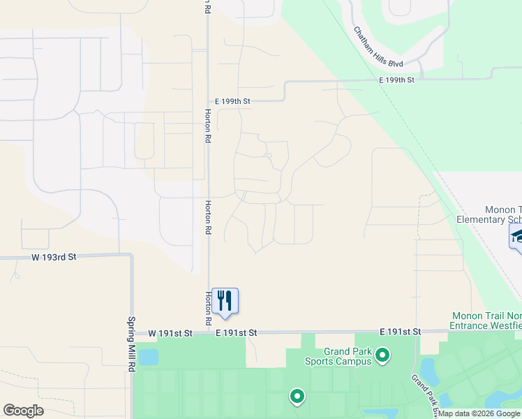 map of restaurants, bars, coffee shops, grocery stores, and more near in Westfield