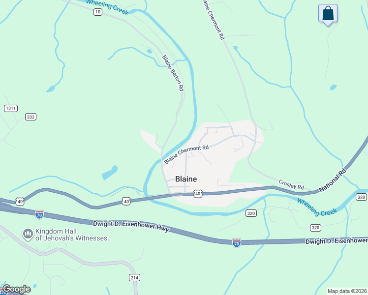 map of restaurants, bars, coffee shops, grocery stores, and more near in Blaine