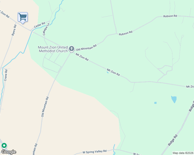 map of restaurants, bars, coffee shops, grocery stores, and more near 470 Mount Zion Road in Dillsburg