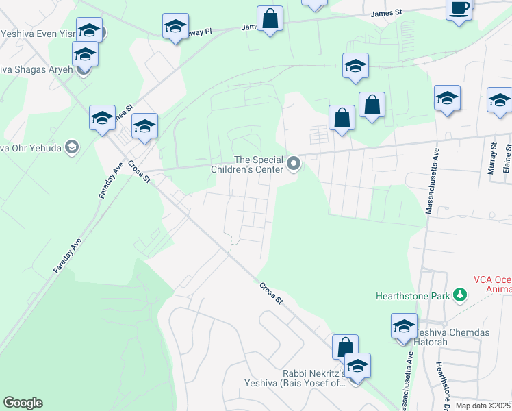 map of restaurants, bars, coffee shops, grocery stores, and more near 2 Moscato Drive in Lakewood