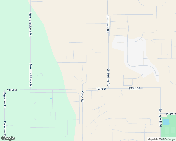 map of restaurants, bars, coffee shops, grocery stores, and more near 6 Six Points Road in Sheridan
