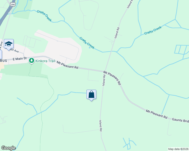 map of restaurants, bars, coffee shops, grocery stores, and more near 25414 Mount Pleasant Road in Mansfield