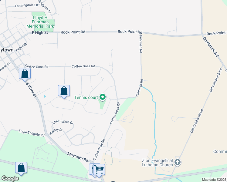map of restaurants, bars, coffee shops, grocery stores, and more near 256 Coffee Goss Road in Marietta