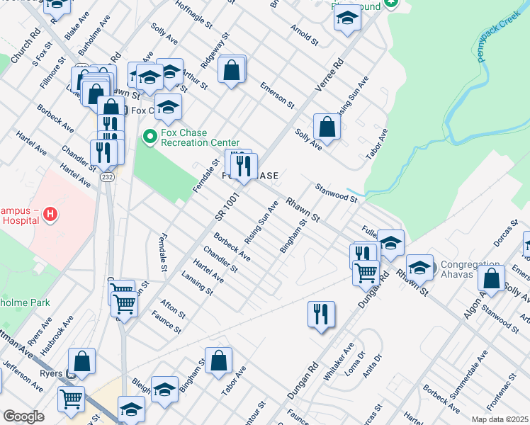 map of restaurants, bars, coffee shops, grocery stores, and more near 920 Ripley Street in Philadelphia