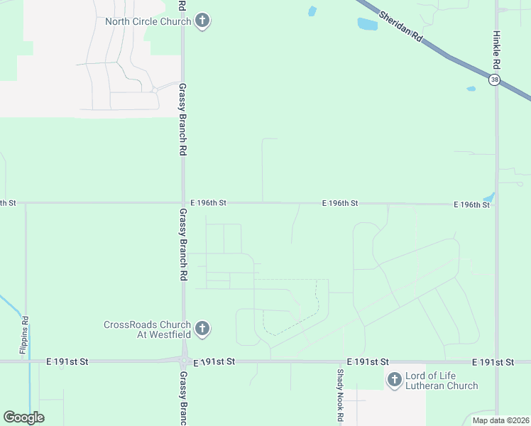 map of restaurants, bars, coffee shops, grocery stores, and more near 3705 East 196th Street in Westfield