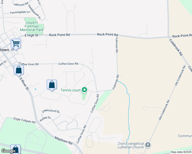 map of restaurants, bars, coffee shops, grocery stores, and more near 256 Coffee Goss Road in Marietta