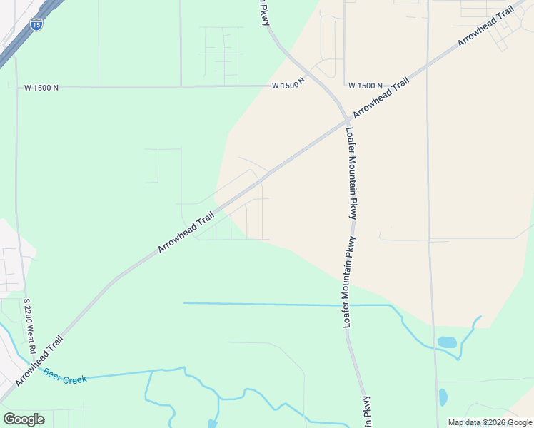 map of restaurants, bars, coffee shops, grocery stores, and more near Arrowhead Trail in Spanish Fork